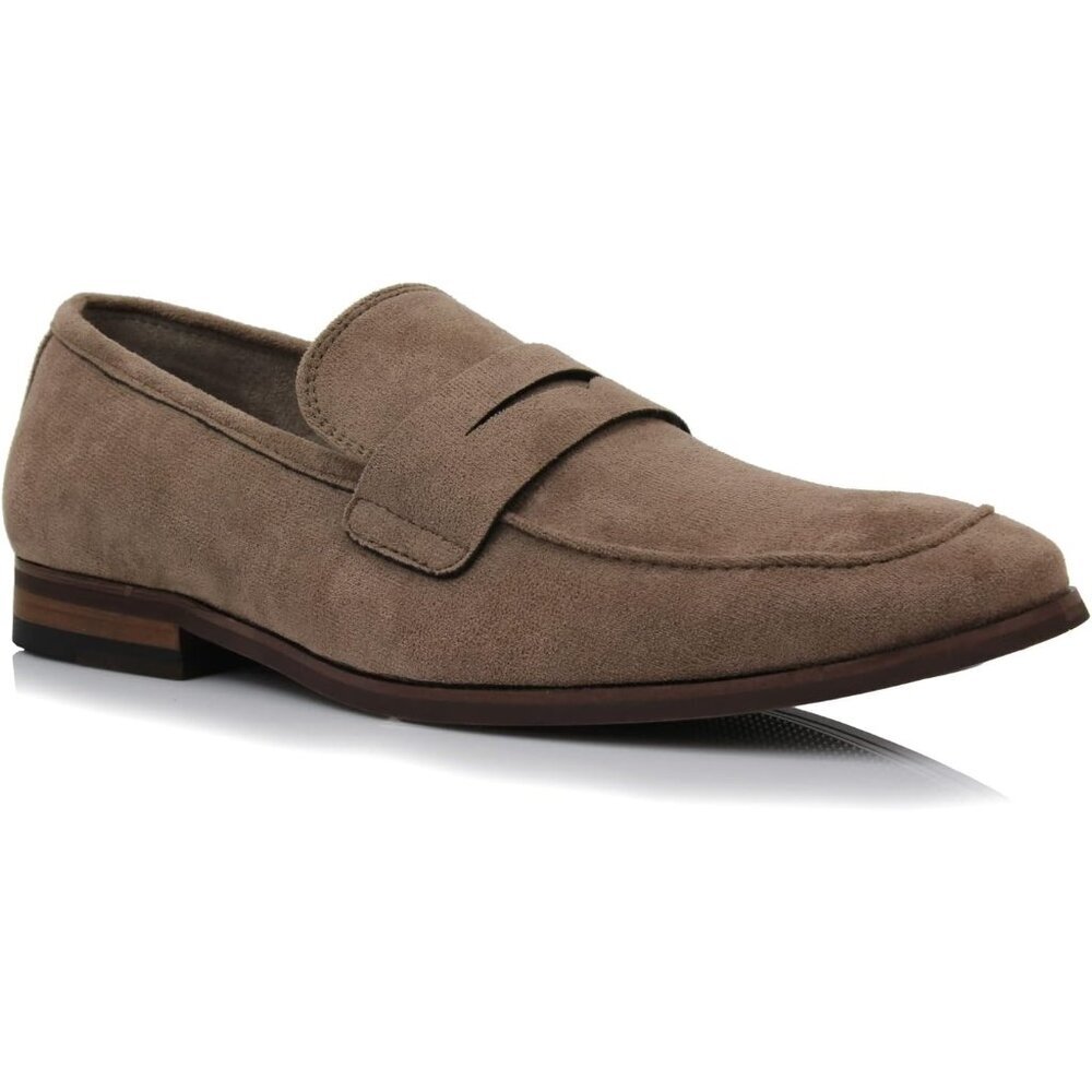 〽️Men's Cognac Aldo Collection Slip On Penny Driving Moccasins Loafer
